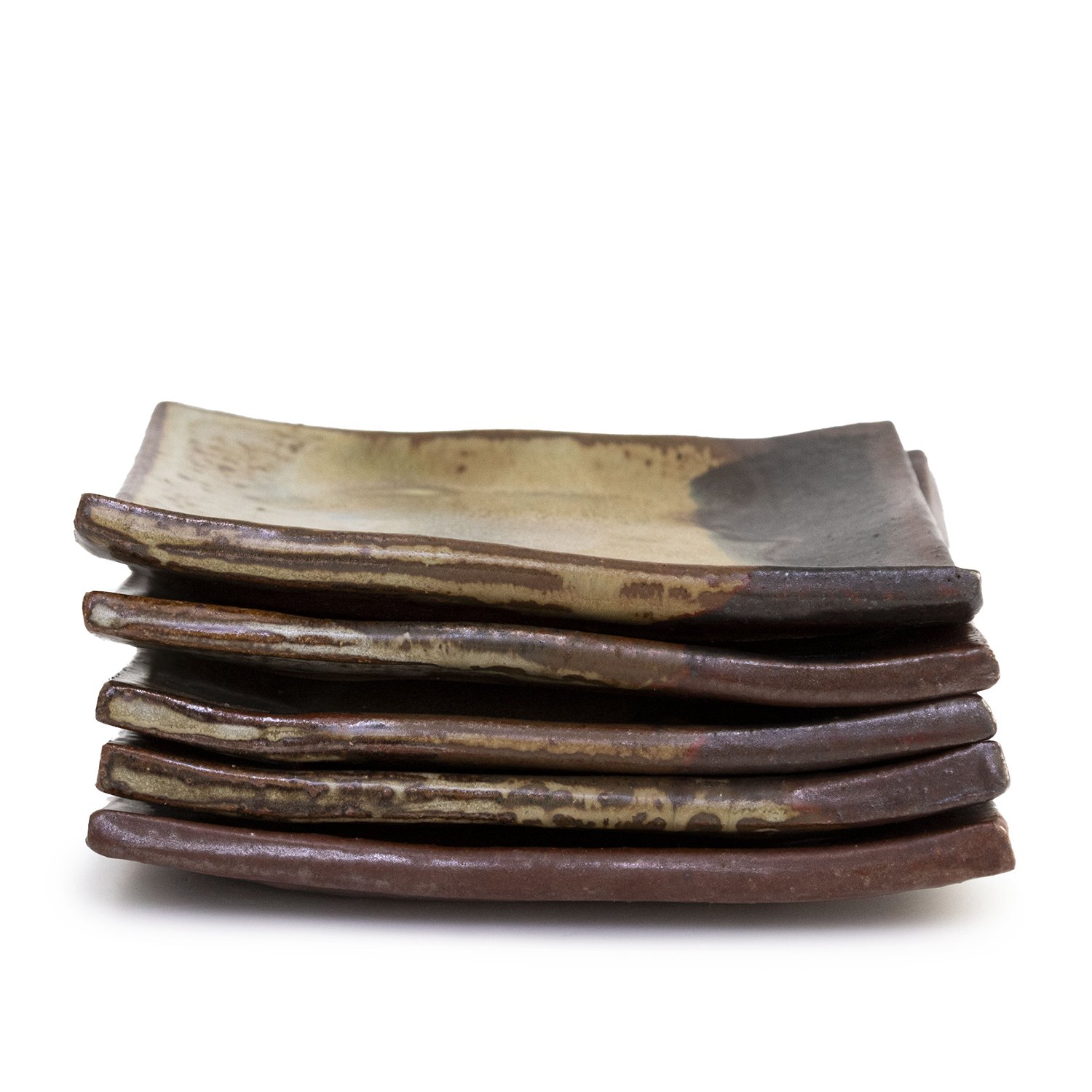 Set of 5 Abstract Plates (INV# NP5128)