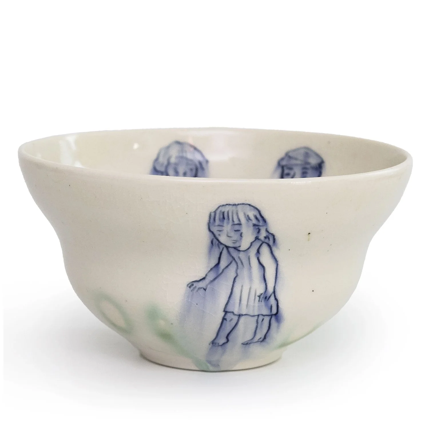 Bowl with Girl (INV# NP5138)