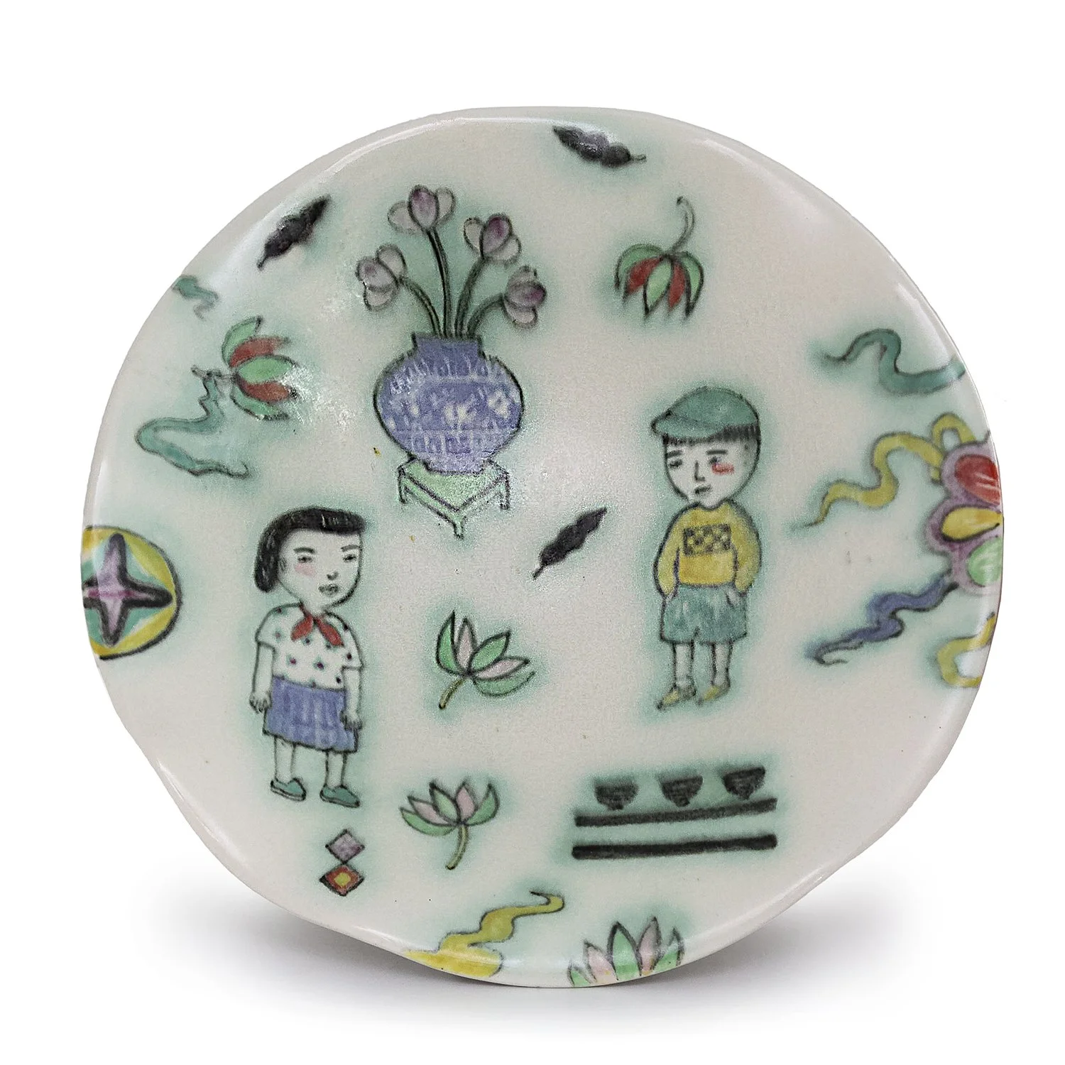 Bowl with Drawings  (INV# NP5139)