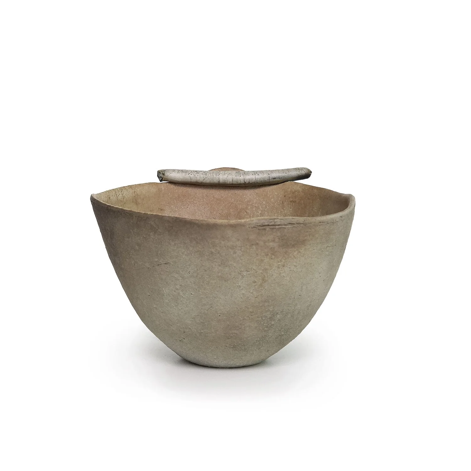 Small Bowl with Bone (INV# NP5122)