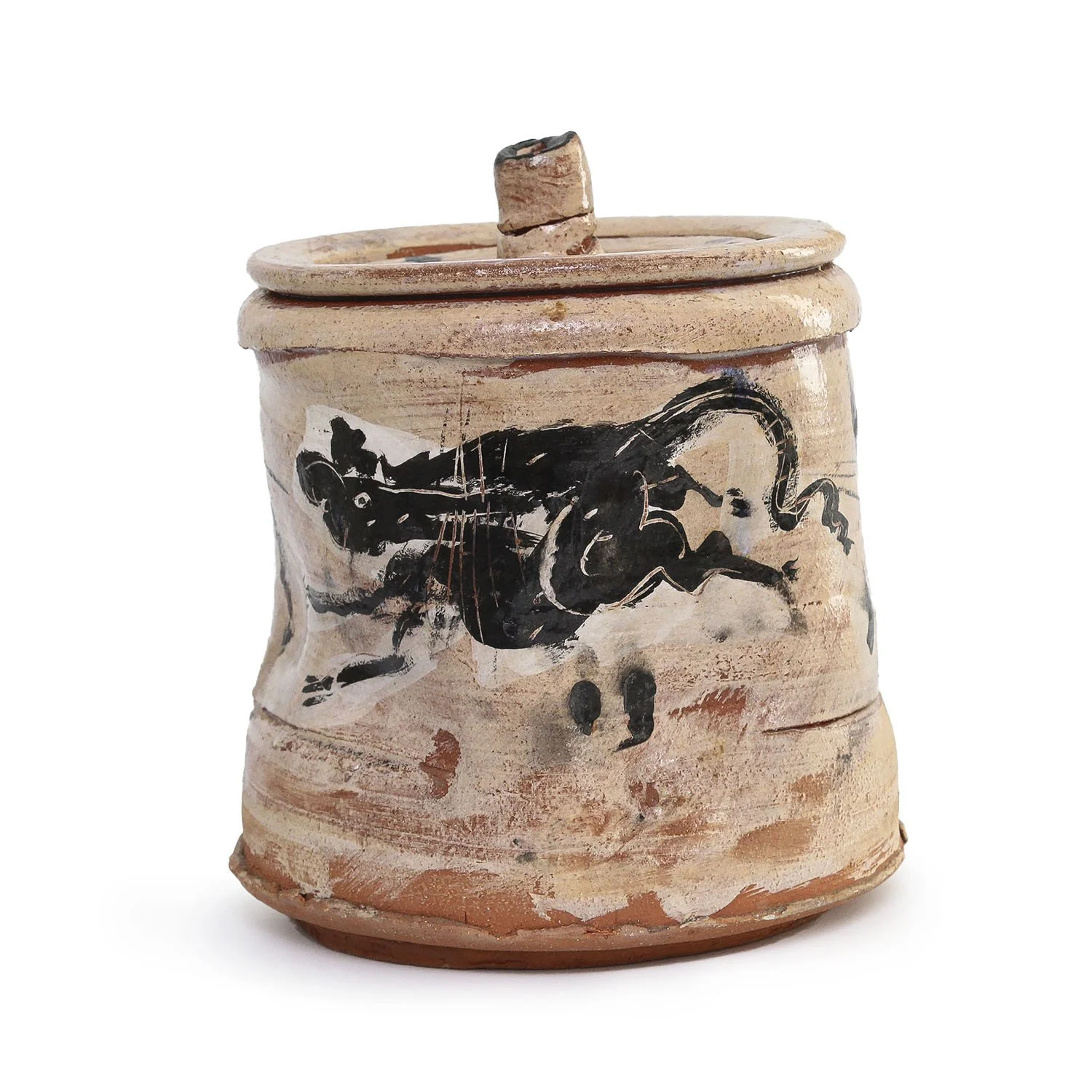 Rat Lidded Jar (INV# NP5333)