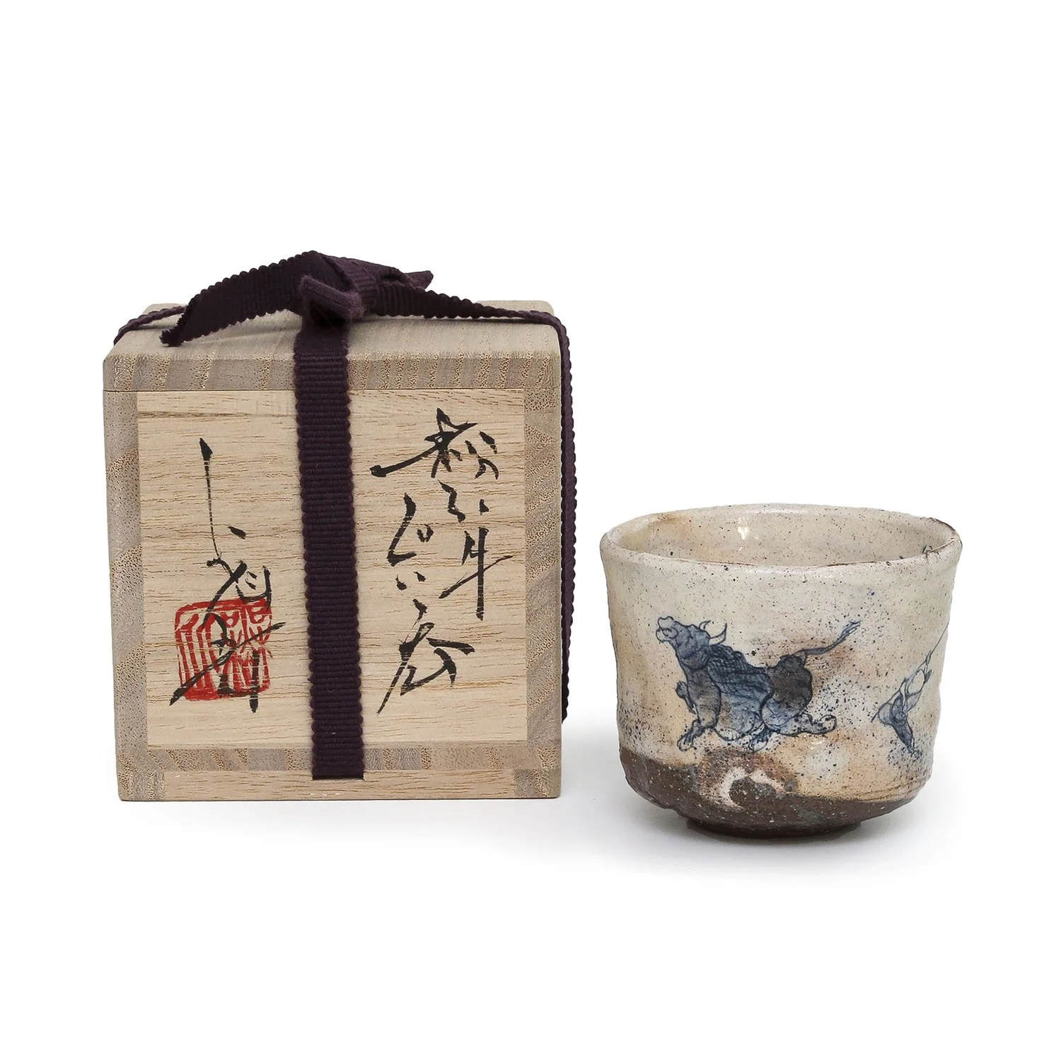 Shogo Ikeda - Bull Guinomi with Signed Box (INV# NP5654)