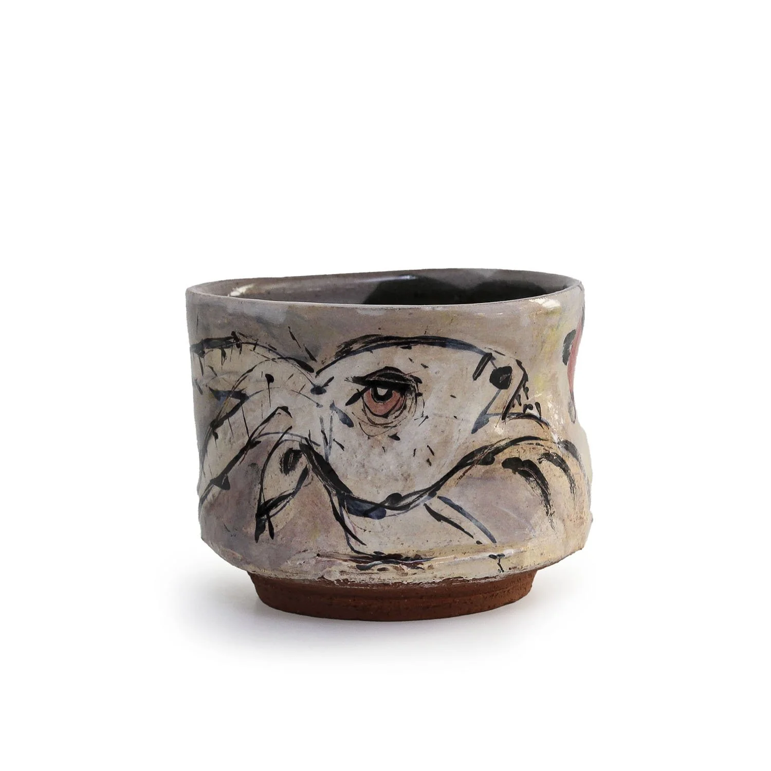 Ron Meyers - Goat Teabowl (INV# NP5268)