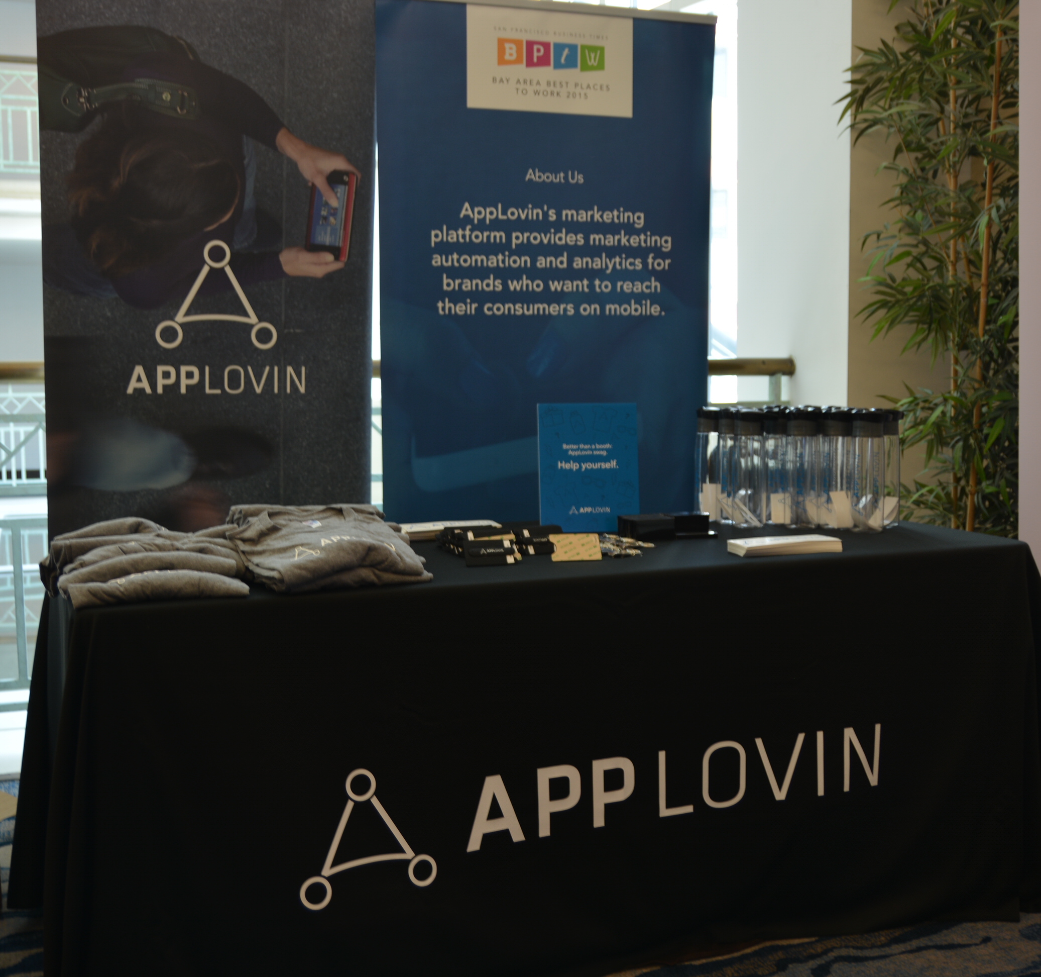 Applovin provides marketing automation and analytics for brands who want to reach their consumers on mobile.  