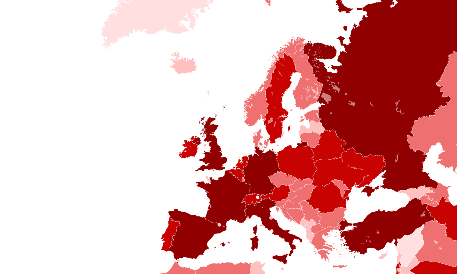 In March’s EU Policy Update we shared a version of the above map available from Wikimedia. This updated map shows coronavirus outbreak density across Europe as of April 30, 2020. Maps like this use data aggregated from multiple health organizations …