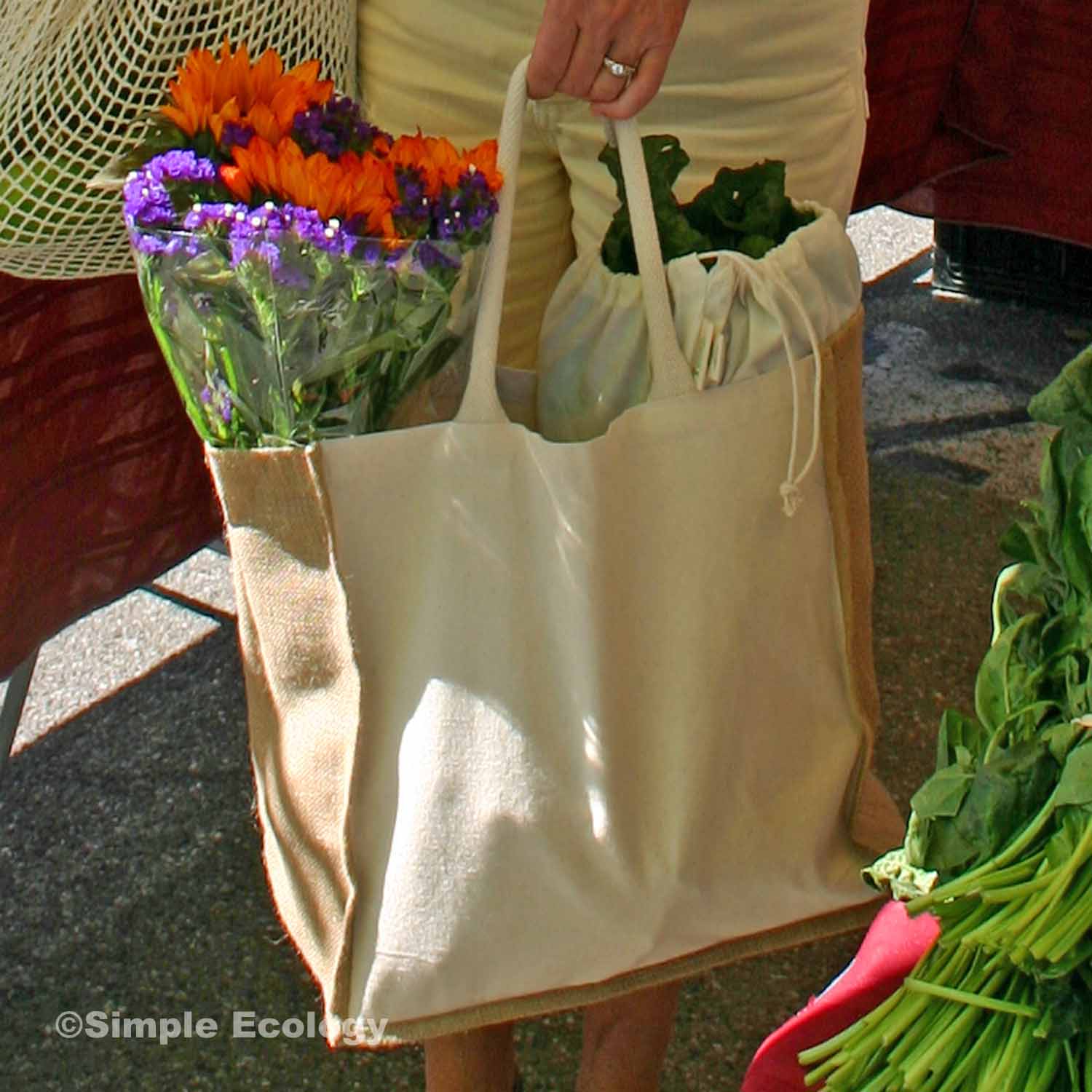 Floral Vision Eco Tote Bag