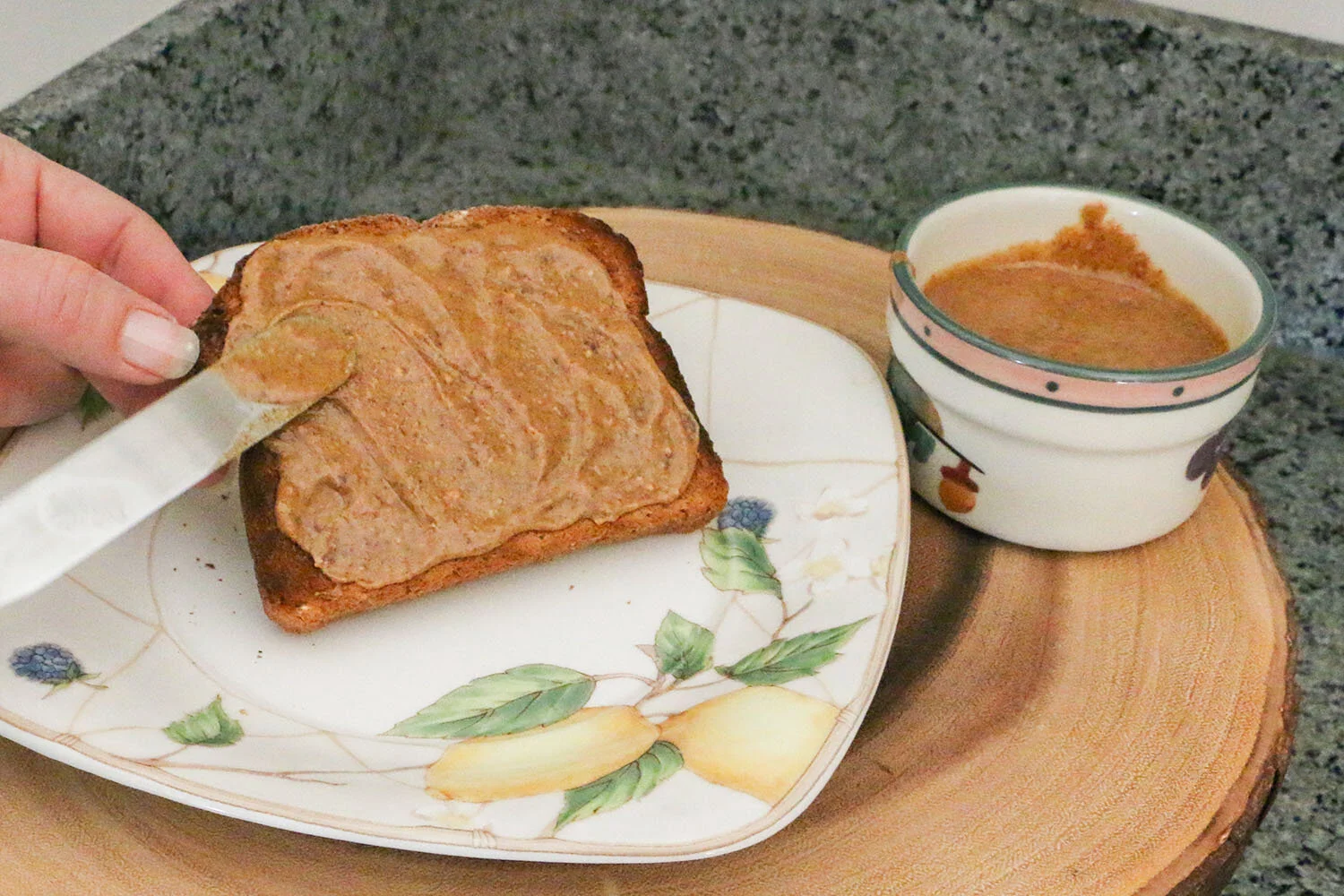 Homemade Almond Walnut Butter