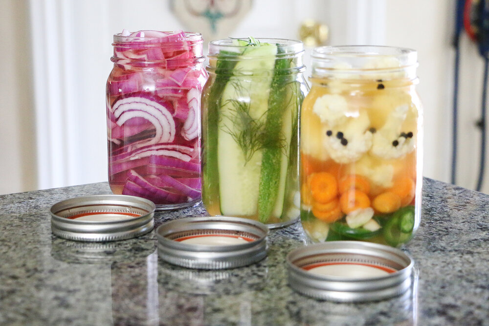 Easy Quick Pickled Vegetables