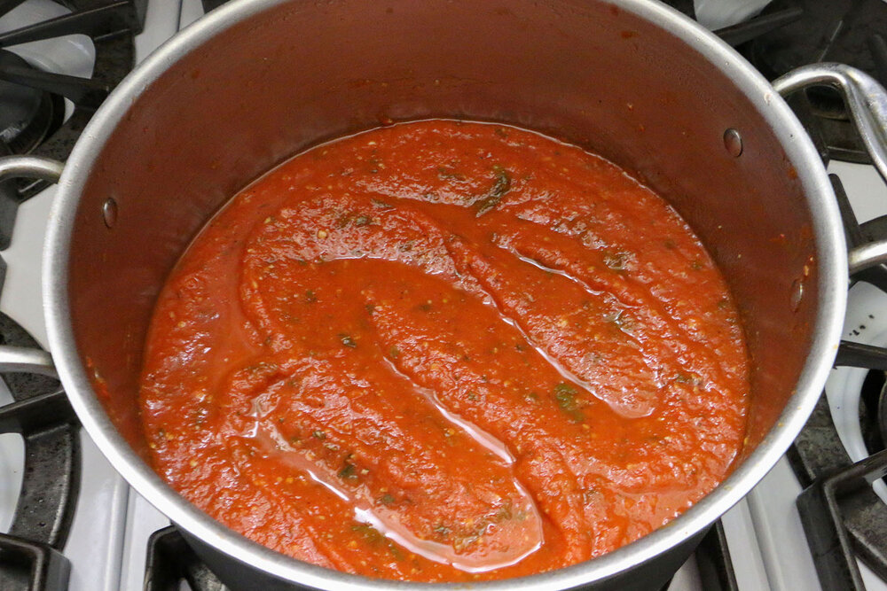 Fresh Herb Tomato Sauce