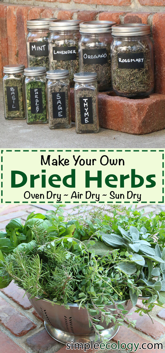 How to Dry Herbs