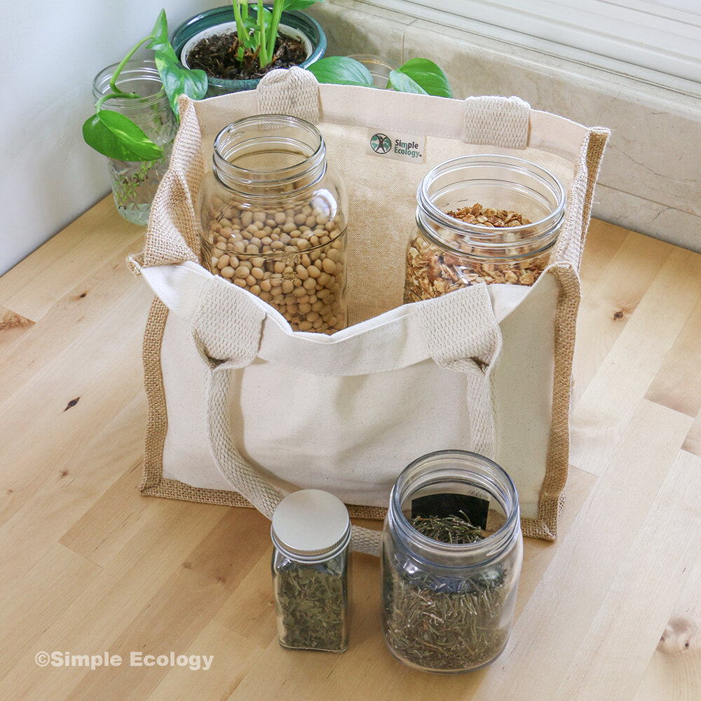 Mini Recycled Reusable Grocery Bags