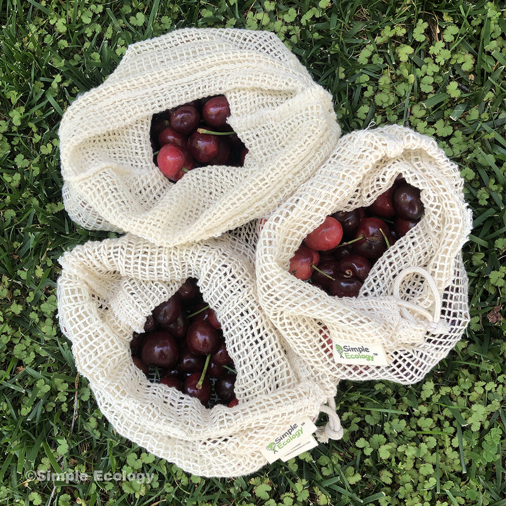 Mesh Reusable Produce Bags — Simple Ecology