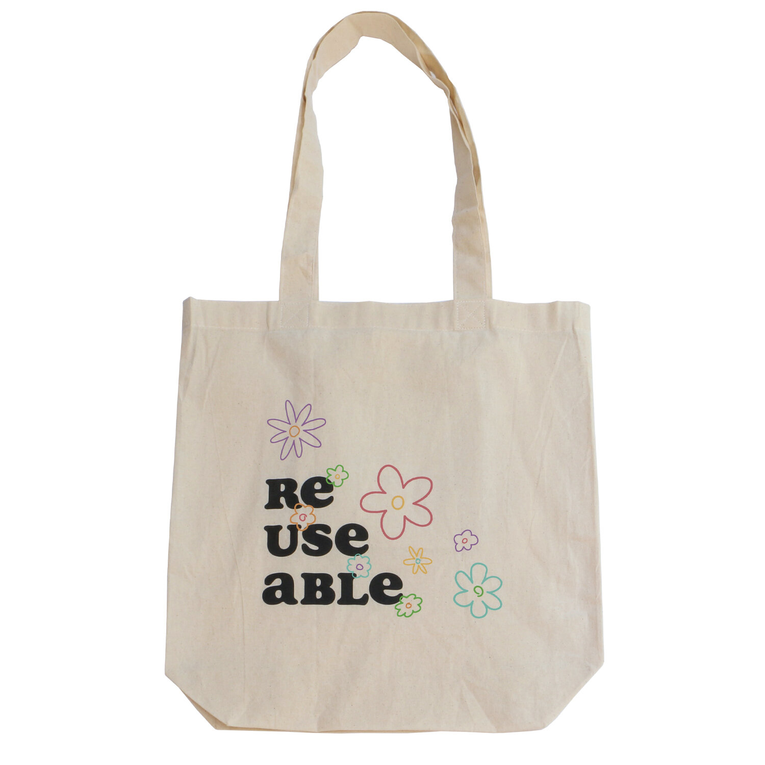 Organic Cotton Deluxe Reusable Canvas Grocery Bags — Simple Ecology