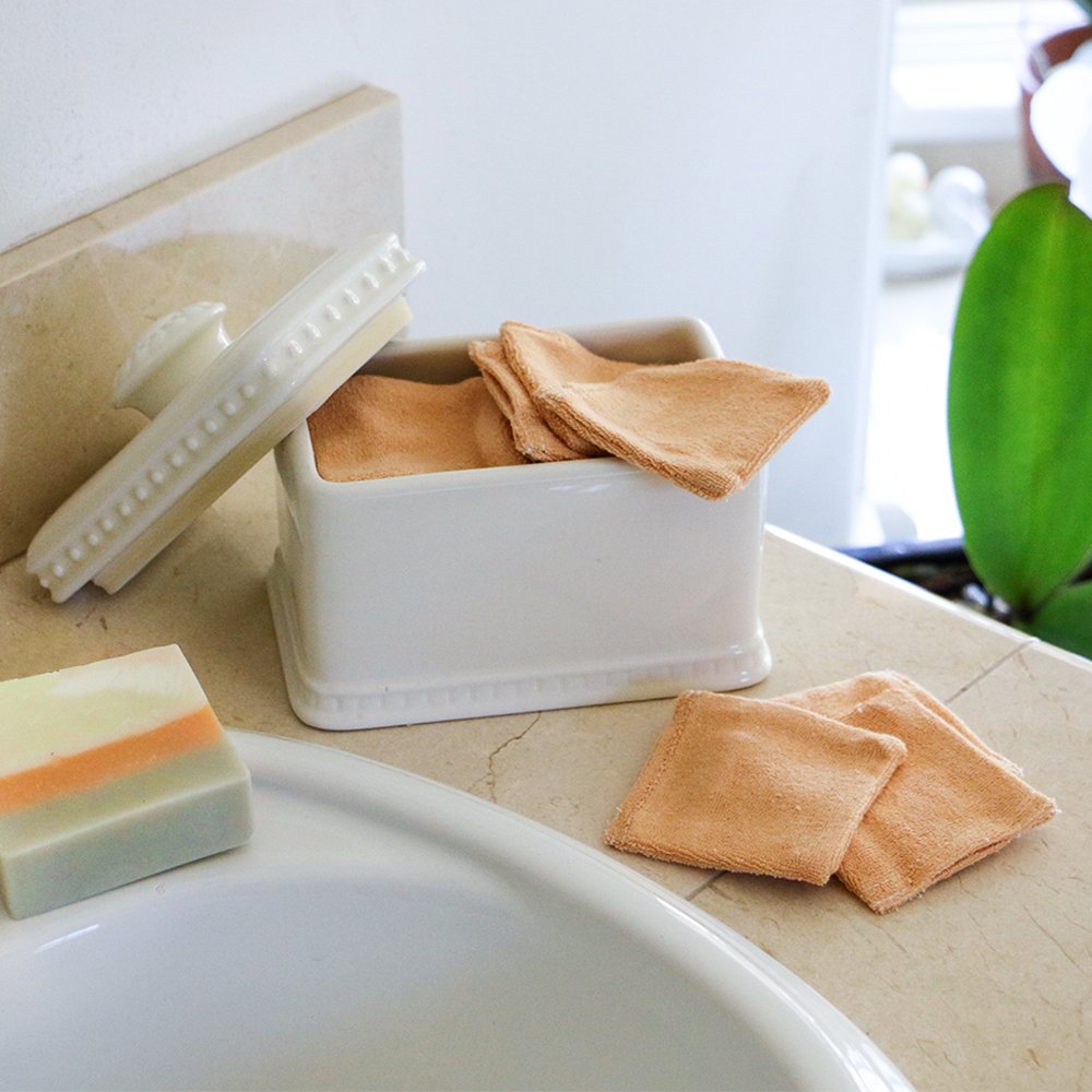 Organic Linen Terry Towels (Exfoliant; Chemical-free, Plastic-Free
