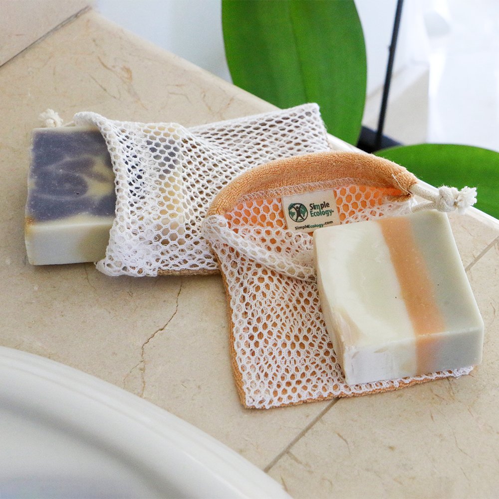 Upcycled Soap Saver Bags for Sensitive Skin + Exfoliation — Simple Ecology