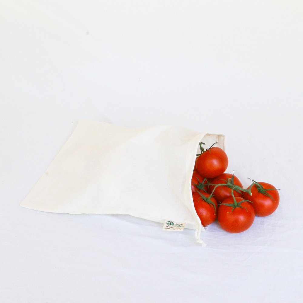 Cotton Muslin Bags, Environment Friendly For A Happy Planet (250 pieces set)