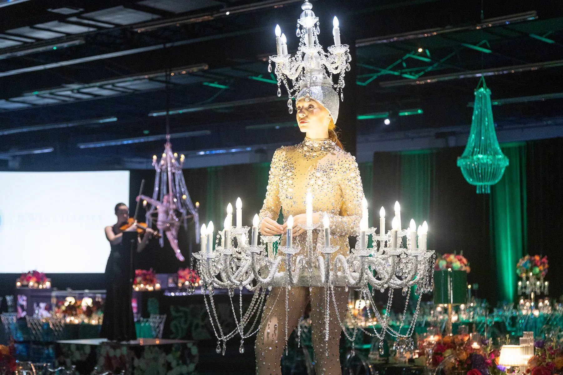 Immersive entertainment at the 71st Annual Jewel Charity Ball