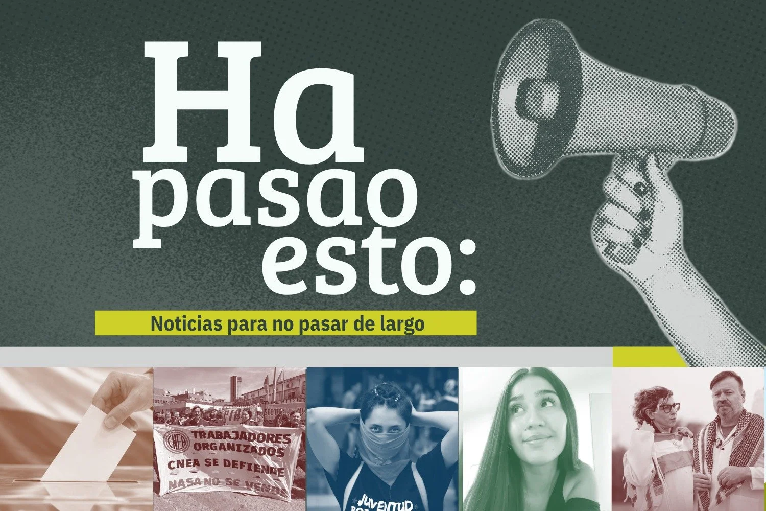 Movilizaciones, elecciones y detenciones marcaron el inicio de junio