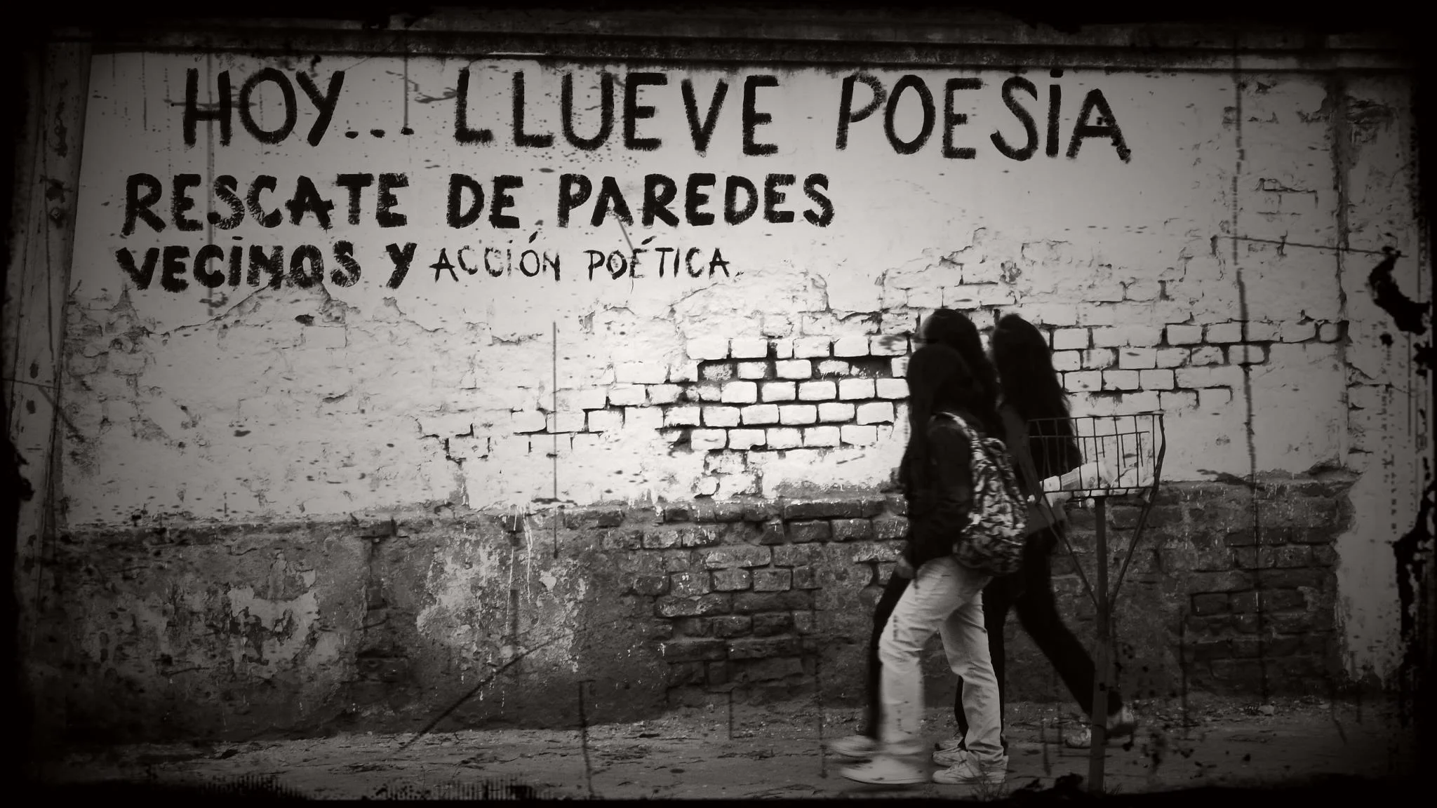 Paredes que hablan de poesía