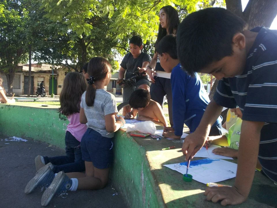 “El baldío” que comienza a llenarse de arte