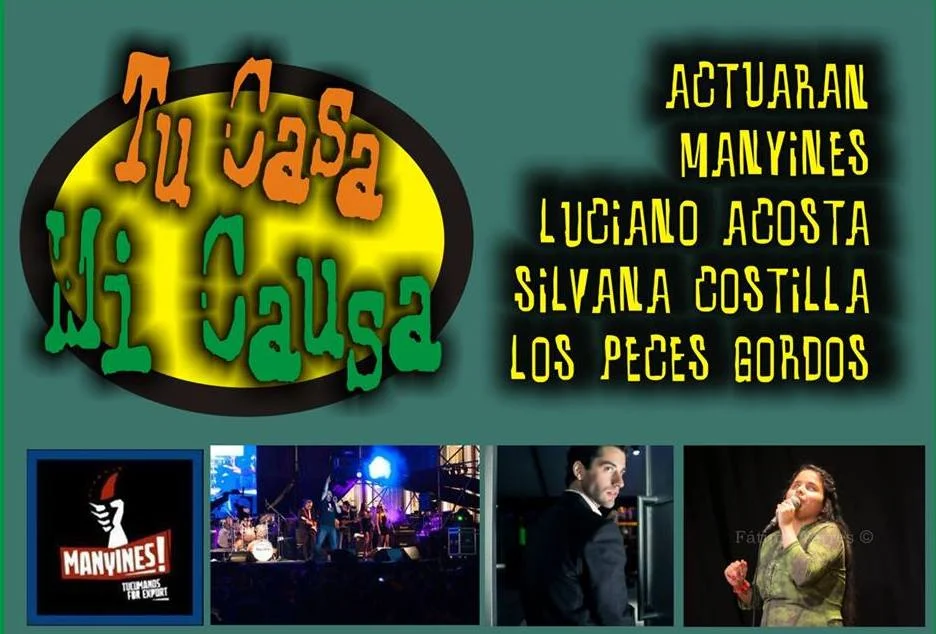 Festival solidario "Tu casa, mi causa"