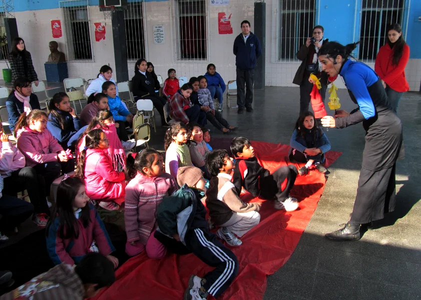 Un club que tiene espectadores