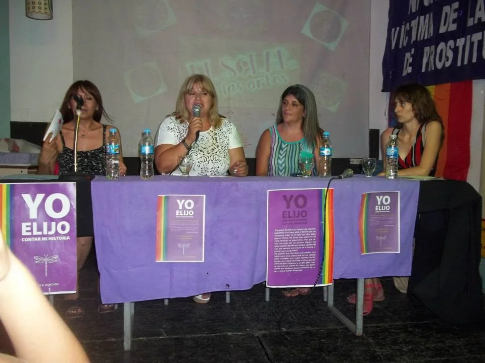 Elena eligió contar su historia