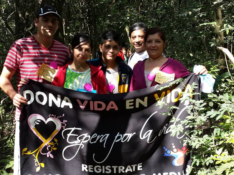 Caminata de esperanza