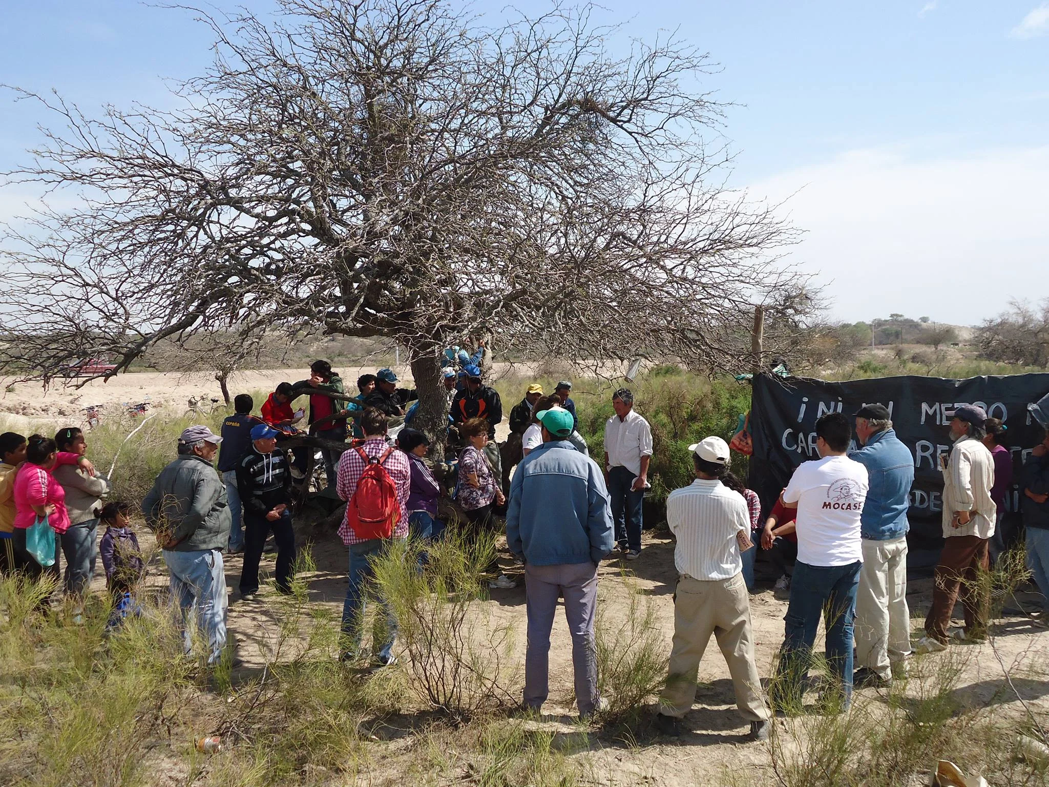 La lucha por el derecho a la tierra