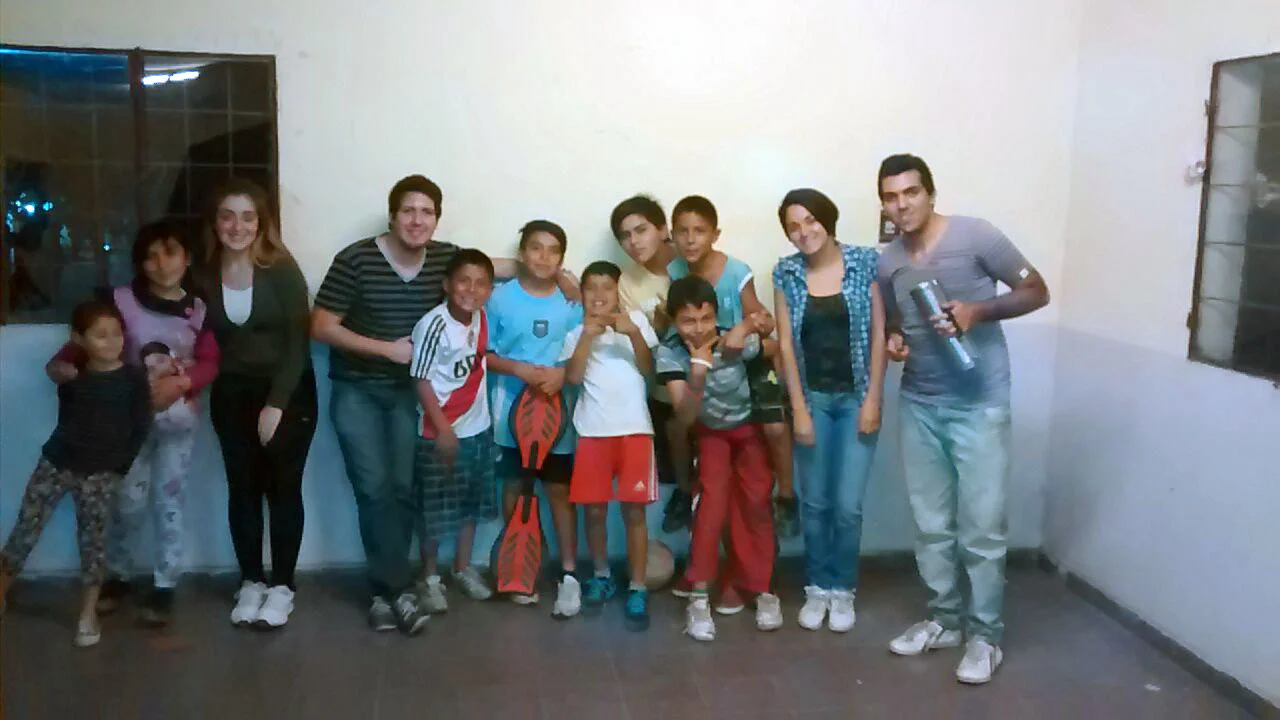 Los chicos del barrio buscan un cambio 