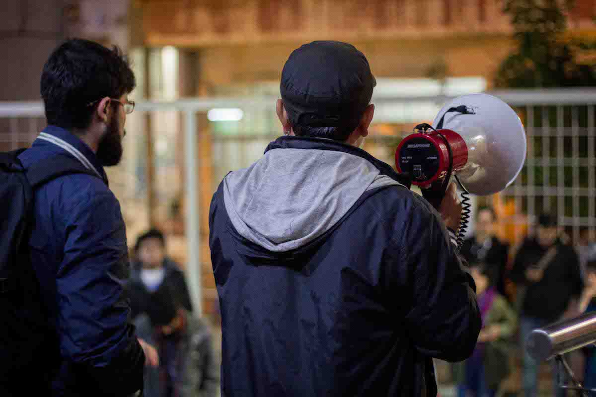 Acto en defensa del cine argentino - Espacio INCAA de Tucumán | Fotografía de Elena Nicolay