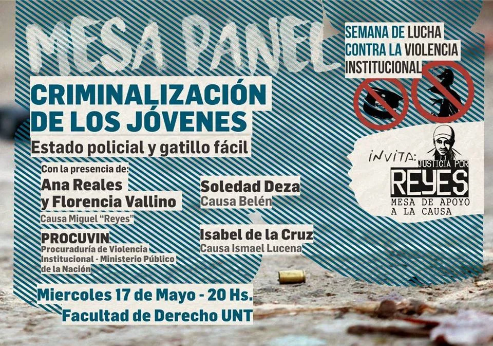 Mesa panel | Criminalización de los jóvenes