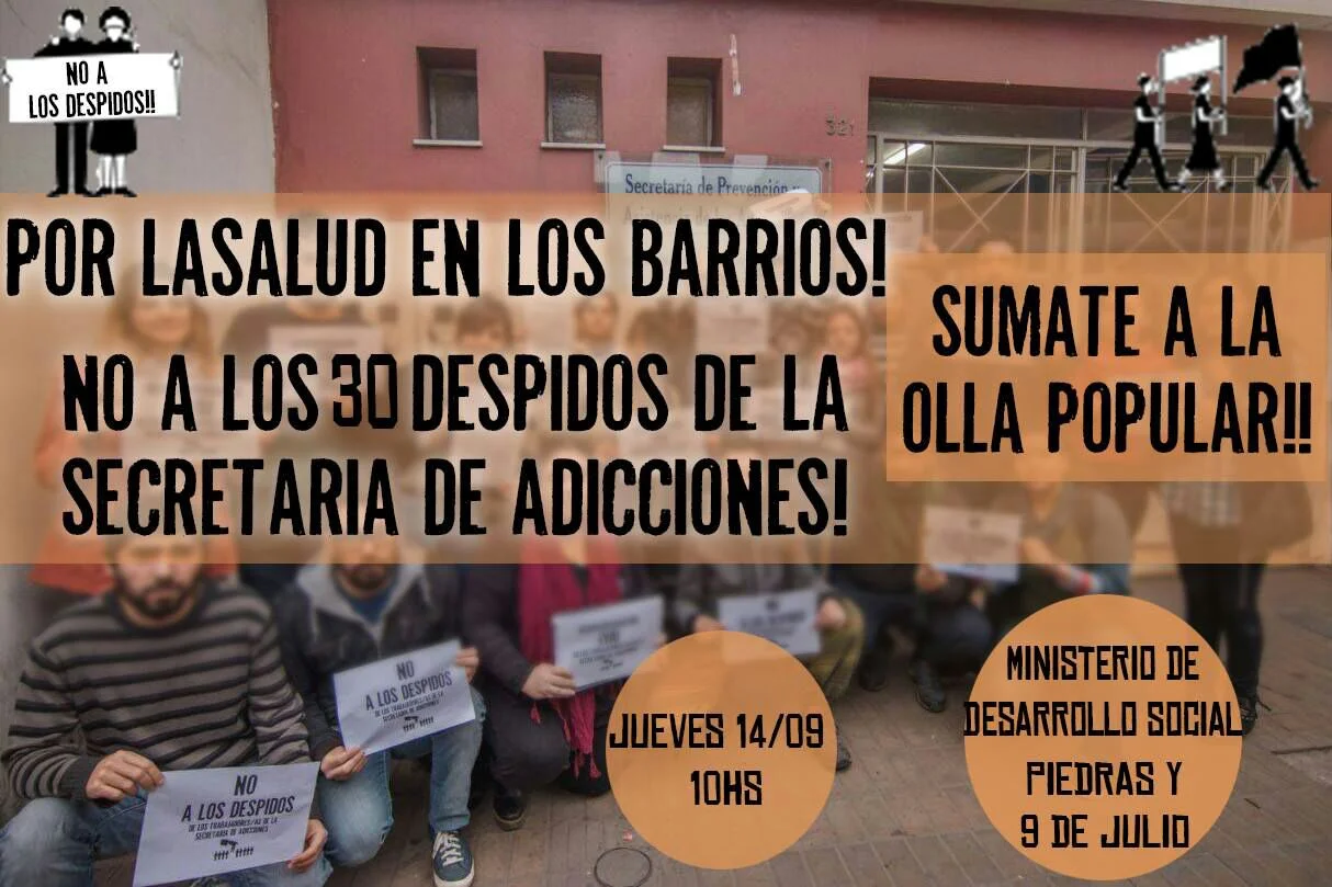 Comunicado | Trabajadores de la Secretaría de Estado de Prevención y Asistencia de las Adicciones