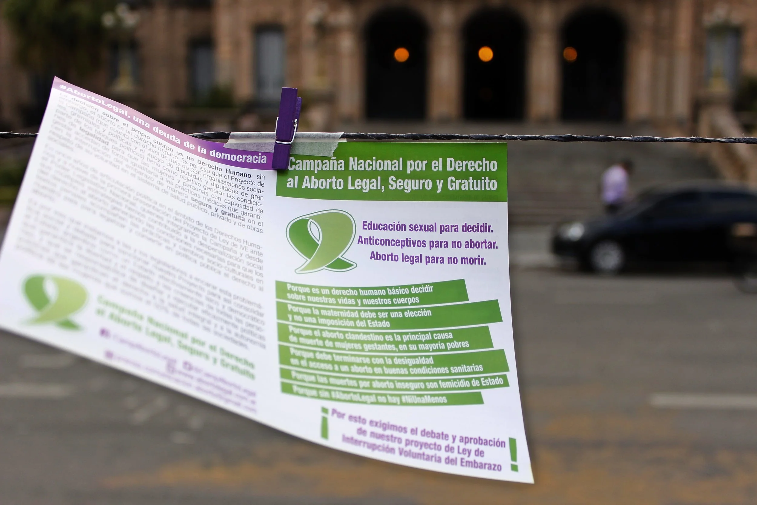 16 abortos y una misma voz que grita basta