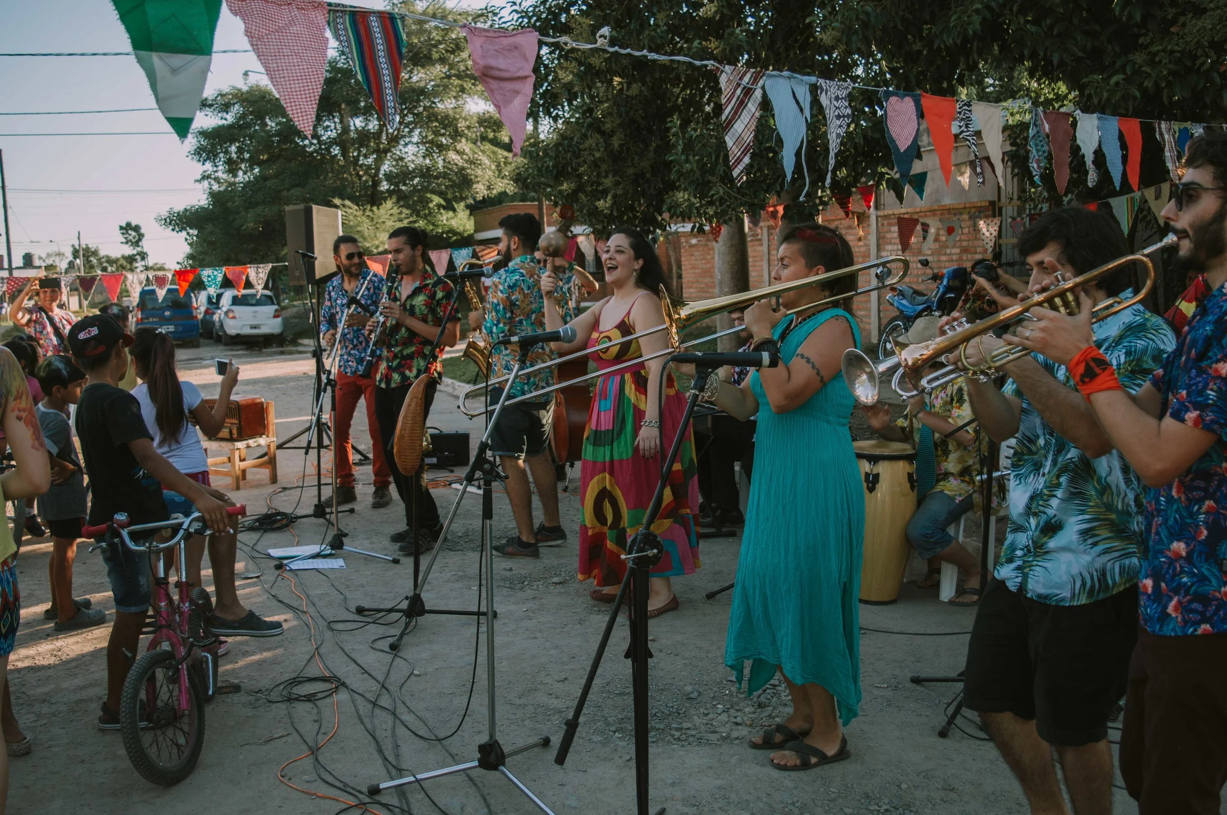 Compositores en el barrio