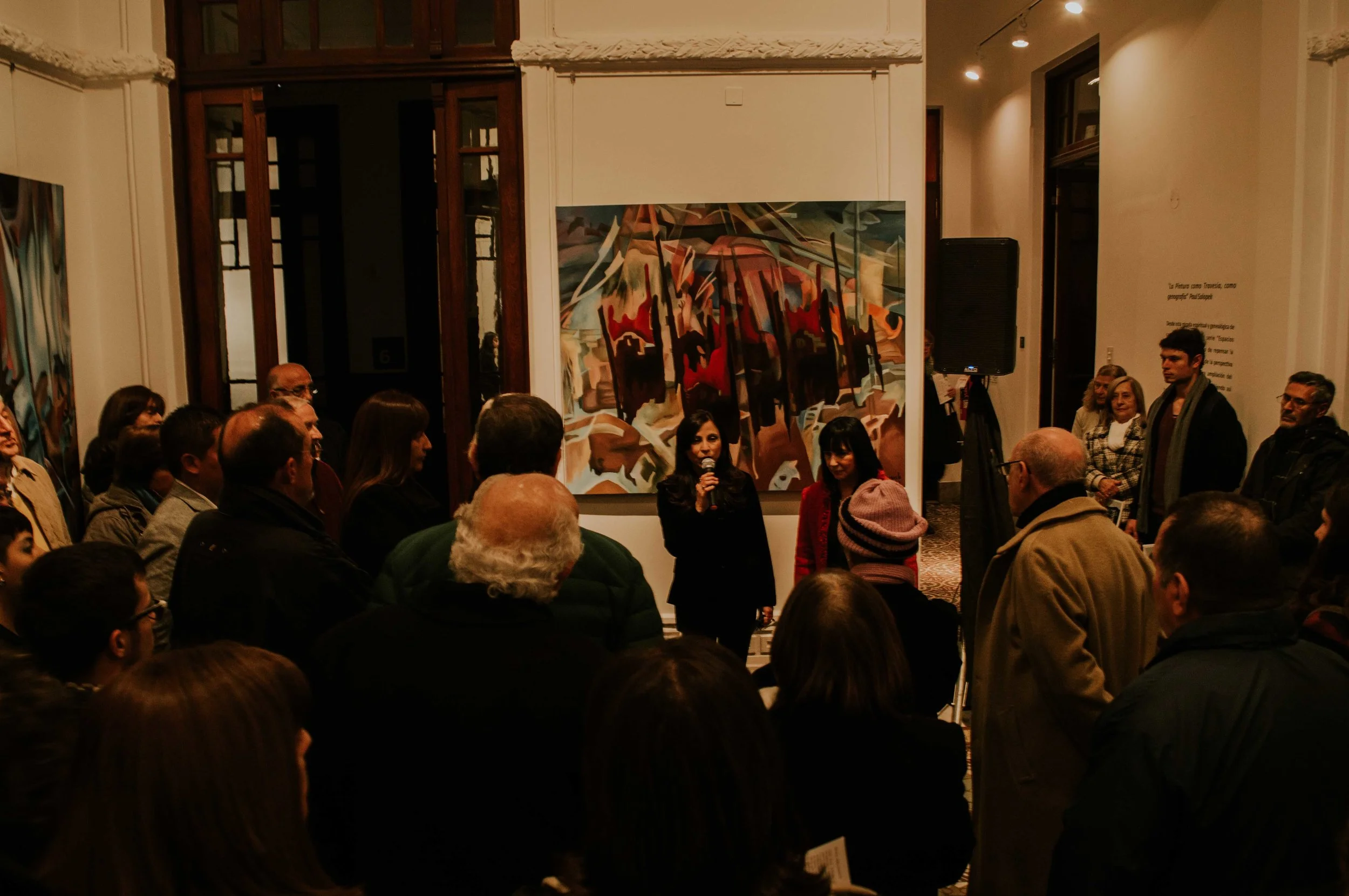Presentación de la muestra en la Casa Sucar.