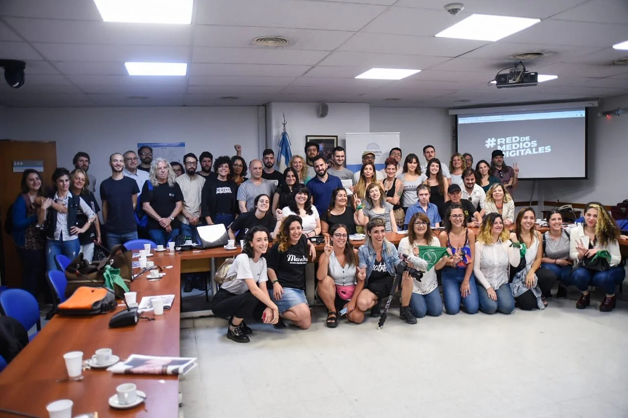 Lanzan la Red de Medios Digitales en el Congreso
