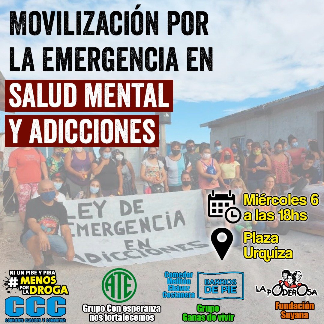 Movilizan por la emergencia en salud mental y adicciones
