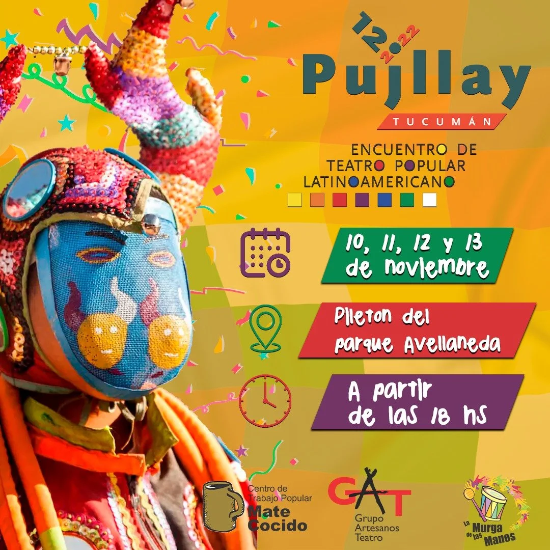Llega el Pujllay, el gran encuentro de Teatro Popular latinoamericano