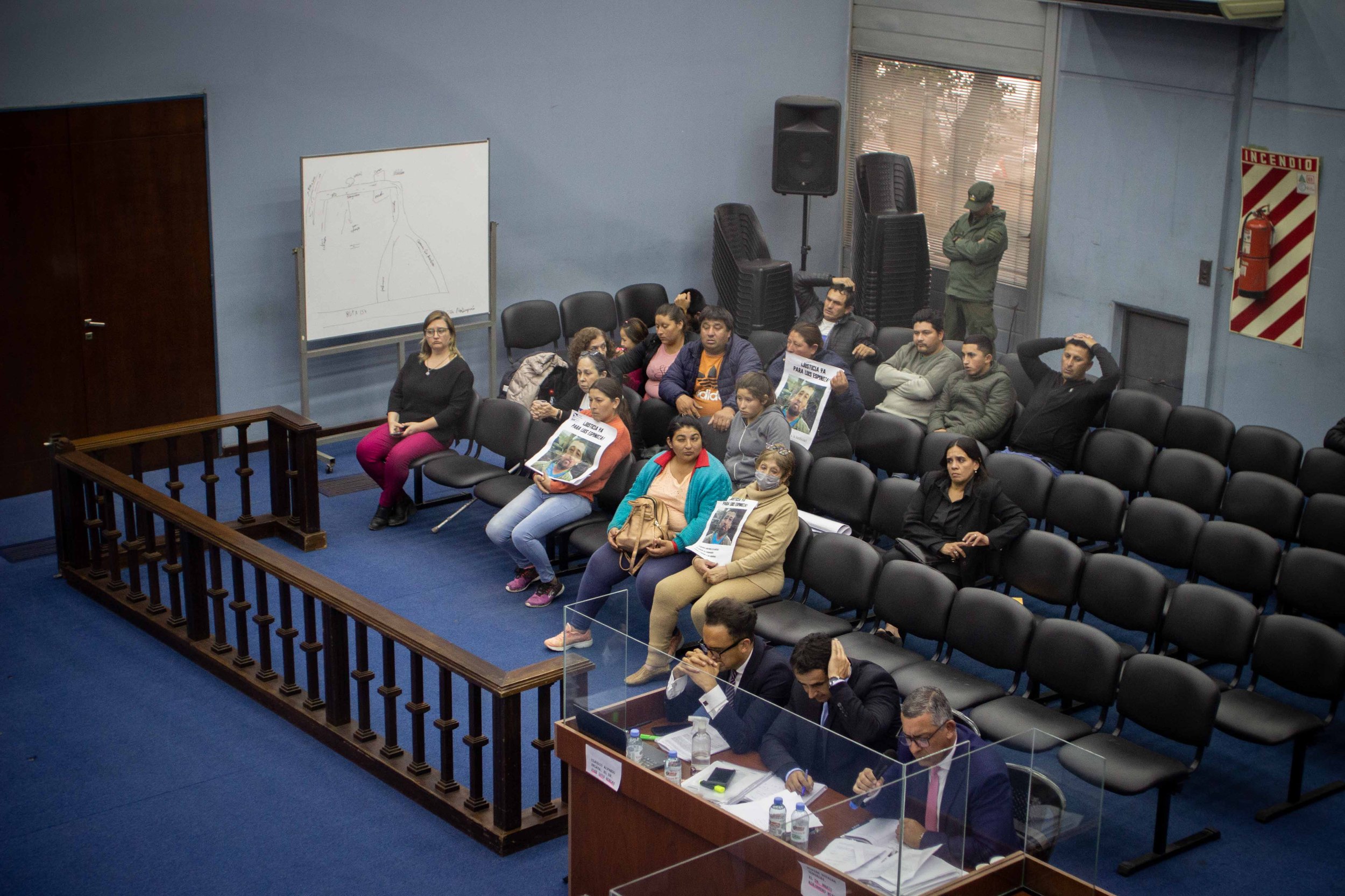 Caso Luis Espinoza: declararon los testigos de la defensa