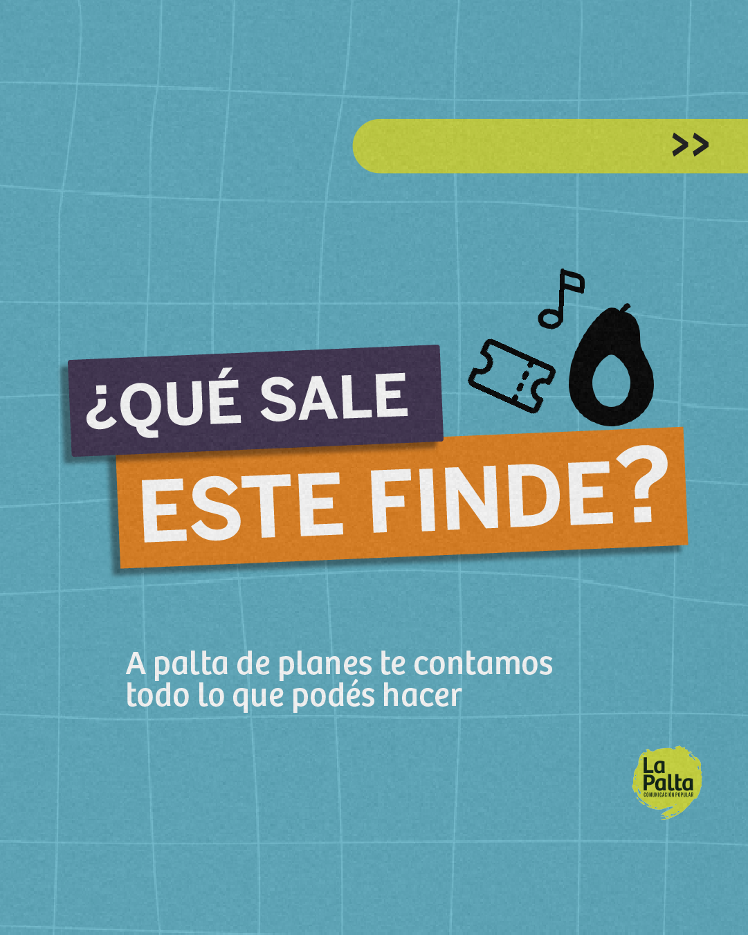 Agenda de planes para el fin de semana