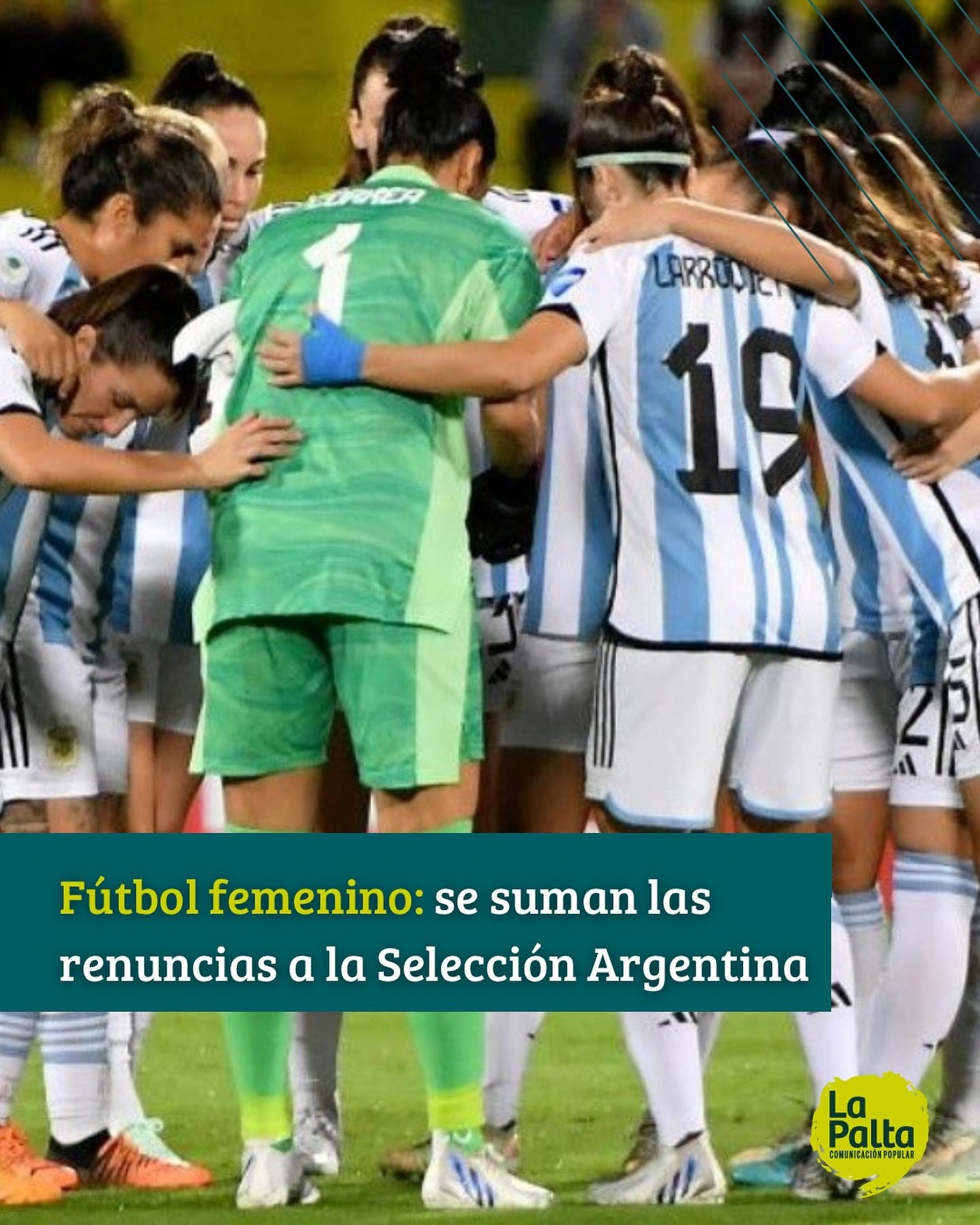 ❌ Varias jugadoras profesionales renunciaron a las convocatorias de la Selecci&oacute;n Argentina en protesta por la falta de apoyo de la AFA al f&uacute;tbol femenino.

➡️ Las jugadoras mencionaron la falta de alimentaci&oacute;n adecuada, problemas