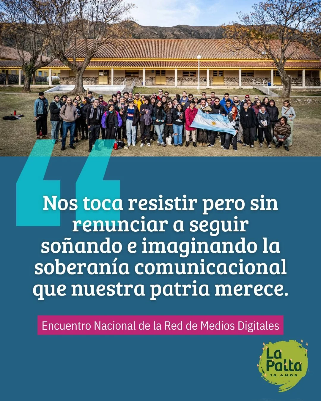 📢Resistencia y Soberan&iacute;a Comunicacional

📻 Medios cooperativos de todo el pa&iacute;s se re&uacute;nen en el Valle de Punilla, C&oacute;rdoba. En un contexto cr&iacute;tico, este encuentro fortalece la autogesti&oacute;n y la producci&oacute