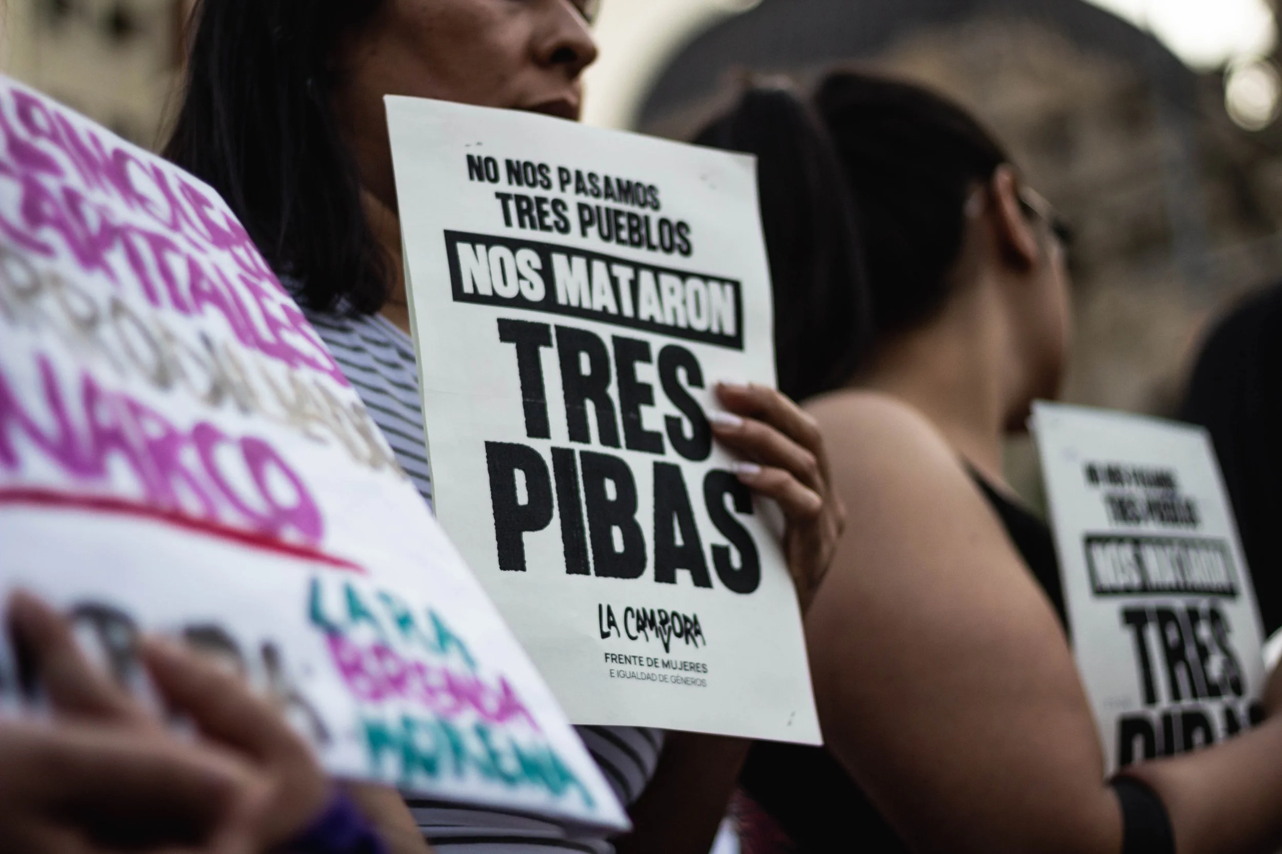 Tucumán exigió justicia por Brenda, Morena y Lara en plaza Independencia