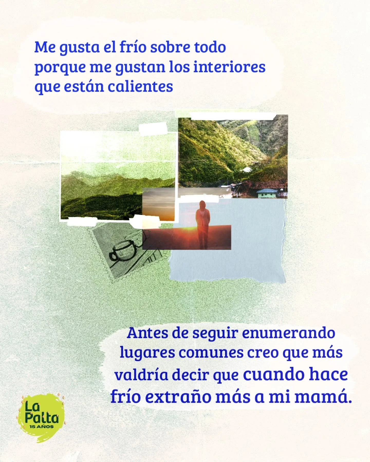 &ldquo;No s&eacute; si soy &lsquo;mamera&rsquo;&rdquo;, dice @anajeger en esta nueva entrega del #LimonySal.🍋🧂💚

 🫂&ldquo;Hay algo de lo &lsquo;maternal&rsquo; que yo voy buscando al margen, y m&aacute;s all&aacute;, de mi madre. Me refiero a los
