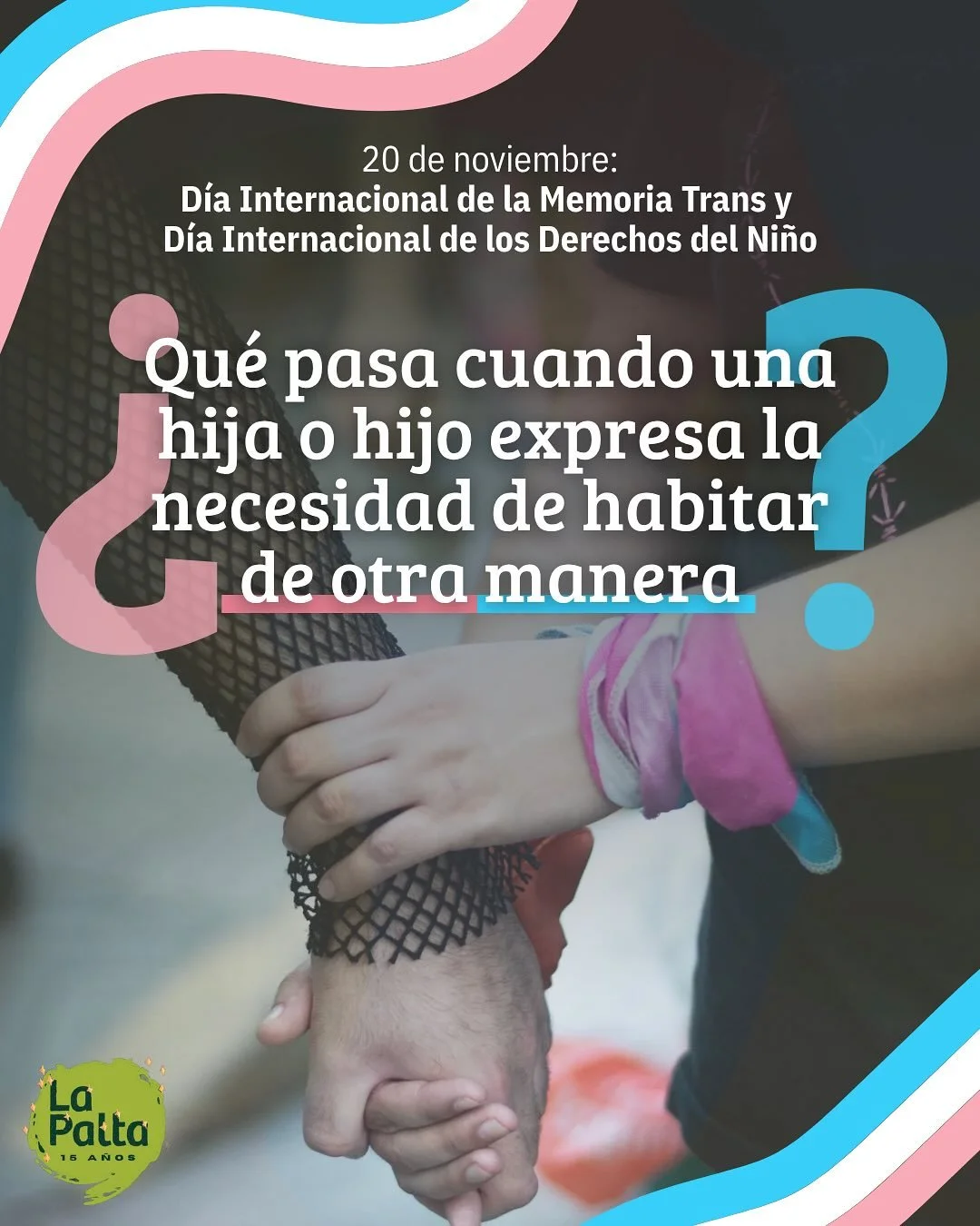 Las infancias tienen derecho a ser escuchadas y acompa&ntilde;adas, pero &iquest;qu&eacute; pasa cuando una hija o un hijo expresa la necesidad de habitar de otra manera?

🏳️&zwj;⚧️En el D&iacute;a de la Memoria Trans, ponemos en el centro a quienes