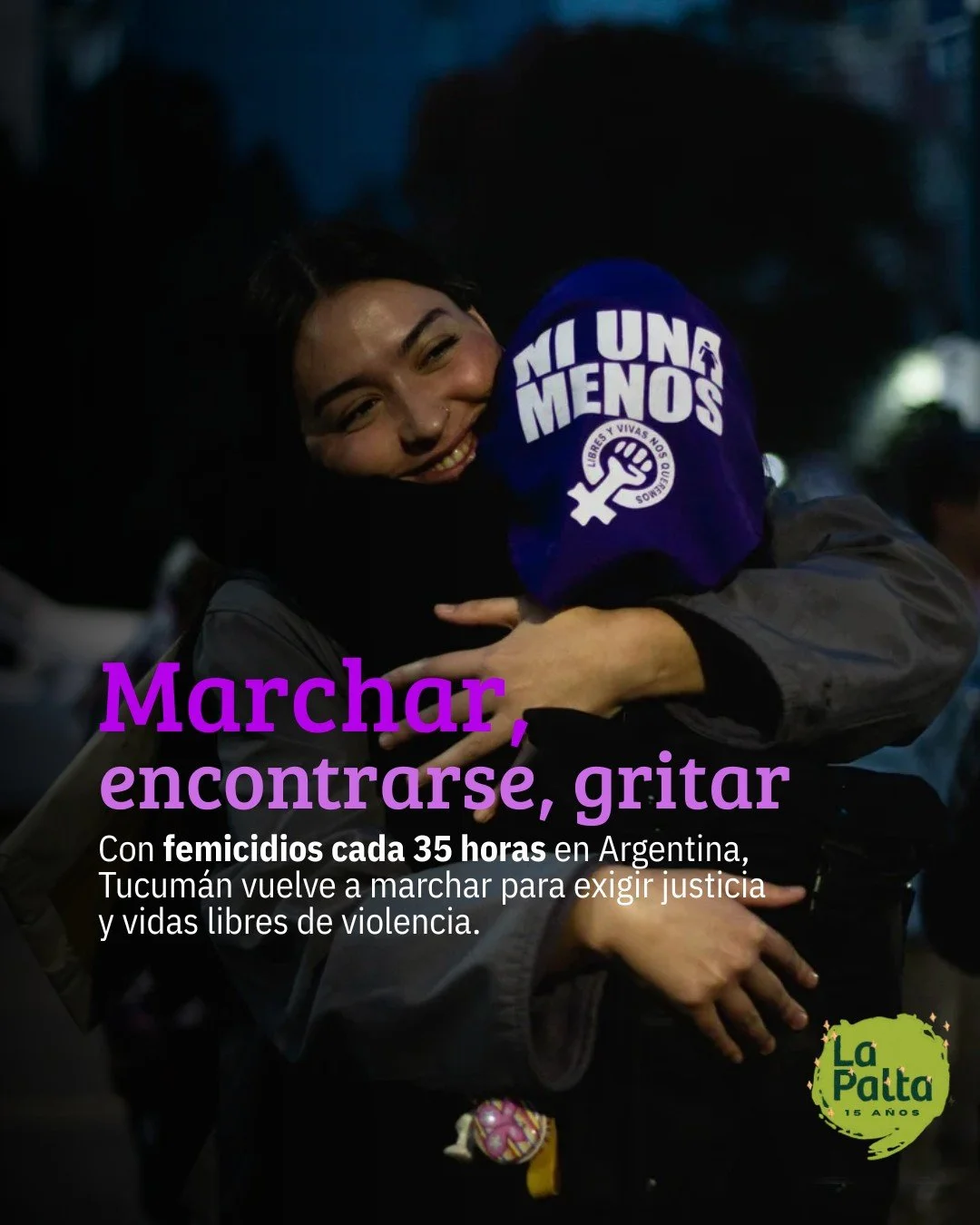 ✊ Que el 25N nos encuentre marchando contra la violencia machista y los femicidios 

💜 El 25 de noviembre es el D&iacute;a Internacional de la Eliminaci&oacute;n de la Violencia contra la Mujer, establecido por la ONU para visibilizar y erradicar to