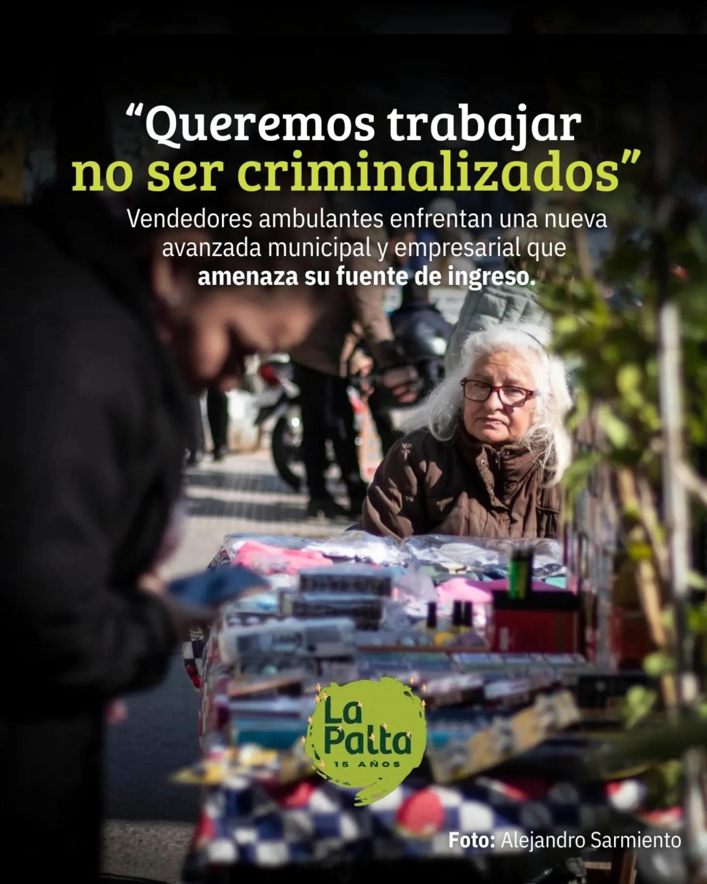 🚔 El operativo "Espacios para todos" que lleva adelante la Municipalidad de San Miguel de Tucum&aacute;n criminaliza y persigue a los vendedores ambulantes.

⭕ El dispositivo refuerza la presencia de inspectores municipales y polic&iacute;