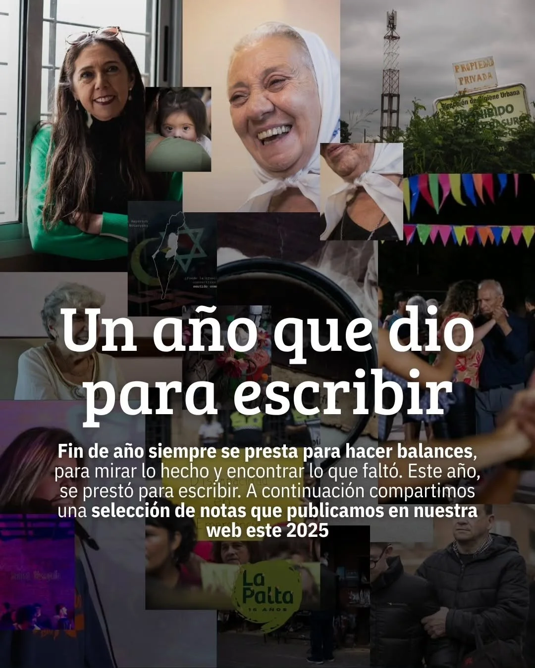 🛜 Un a&ntilde;o de historias, un a&ntilde;o de noticias 

🗓️ En 2025 pasaron tantas cosas que fue dif&iacute;cil sostener el ritmo, pero nunca faltaron historias por contar, entrevistas por tener y notas por publicar 

🥂 Esta es una breve selecci&