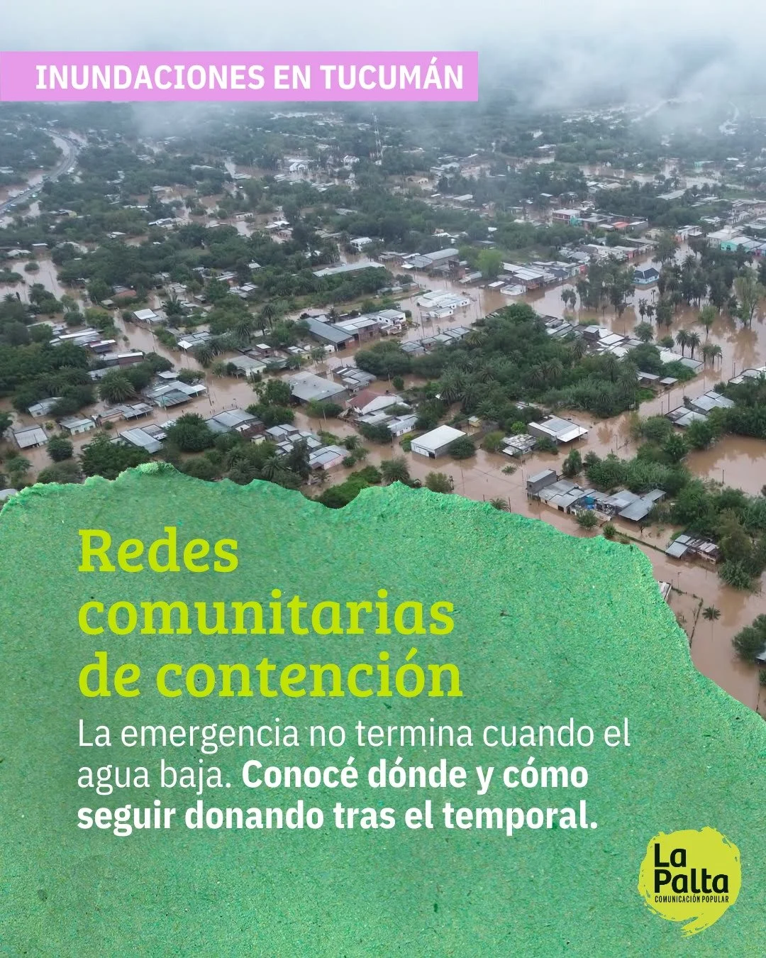 💧 El descenso del nivel del agua en las zonas afectadas de Tucum&aacute;n no representa el fin de la crisis, sino el inicio de una etapa cr&iacute;tica de evaluaci&oacute;n de da&ntilde;os.

🏘️ Las secuelas estructurales en viviendas y la p&eacute;